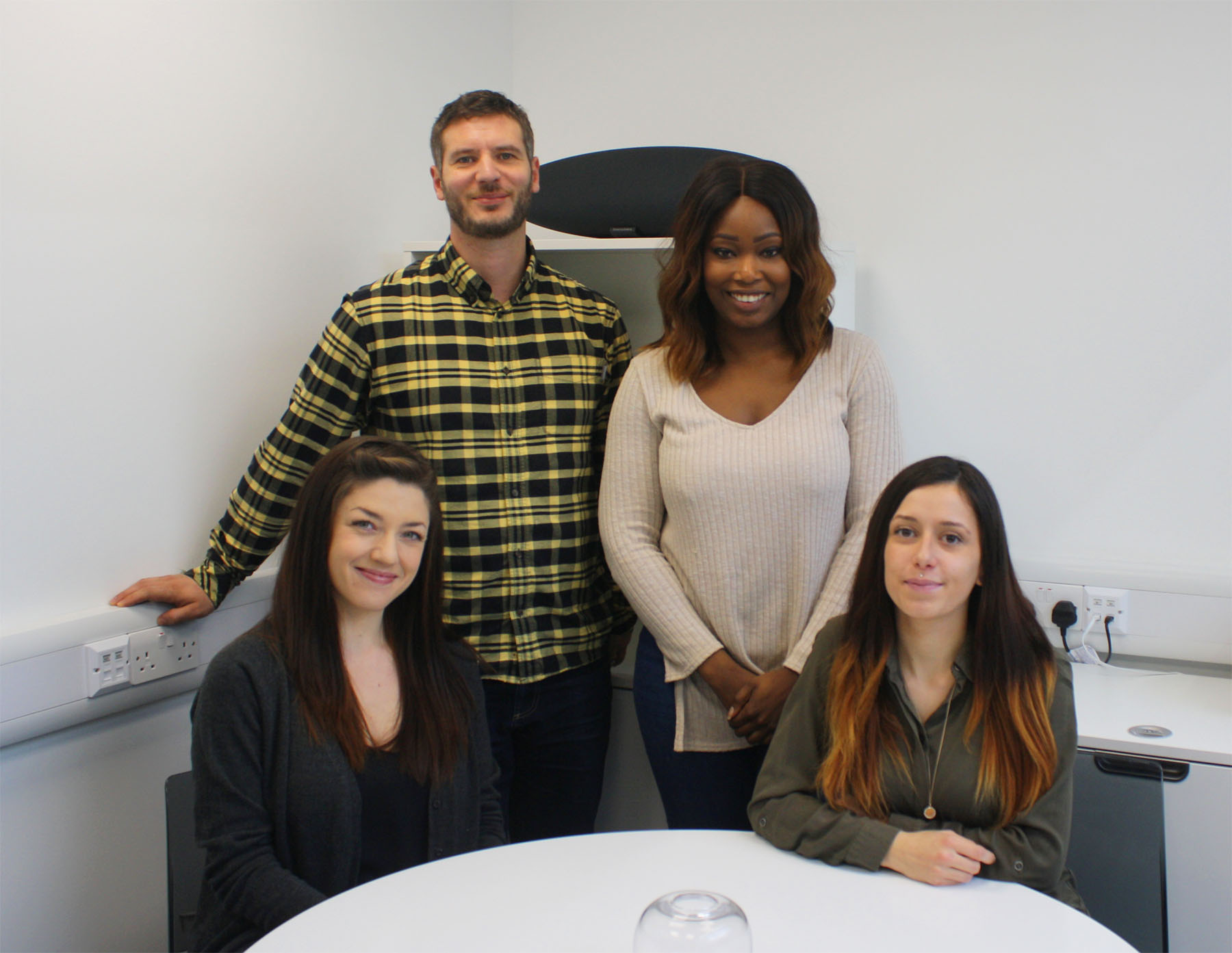 Kate Jarvis, Jamie Twyman, Henrietta Appiah and Georgie Archer