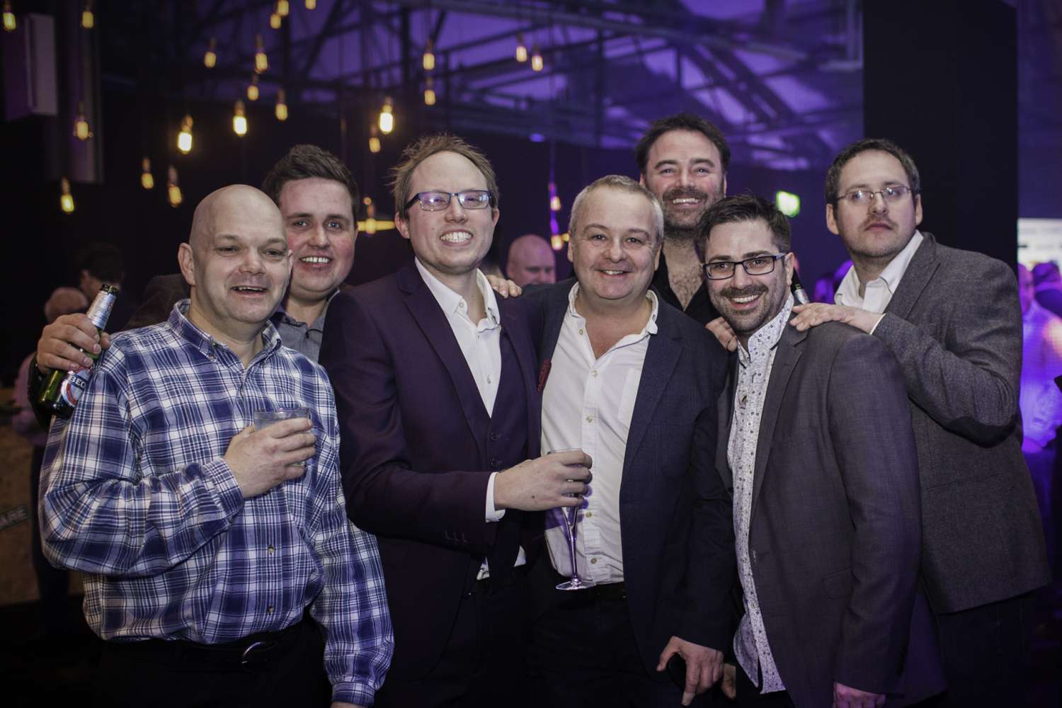 Andy Fidgeon (Birmingham Rep Theatre), Mark Burnett (Hawthorn), Adam Povey (Freelance Production LX), Tim Mitchell (lighting designer), Simon Spencer (Royal Shakespeare Company), Matt Cowles (Ambersphere) and Alastair West (Northern Ballet)