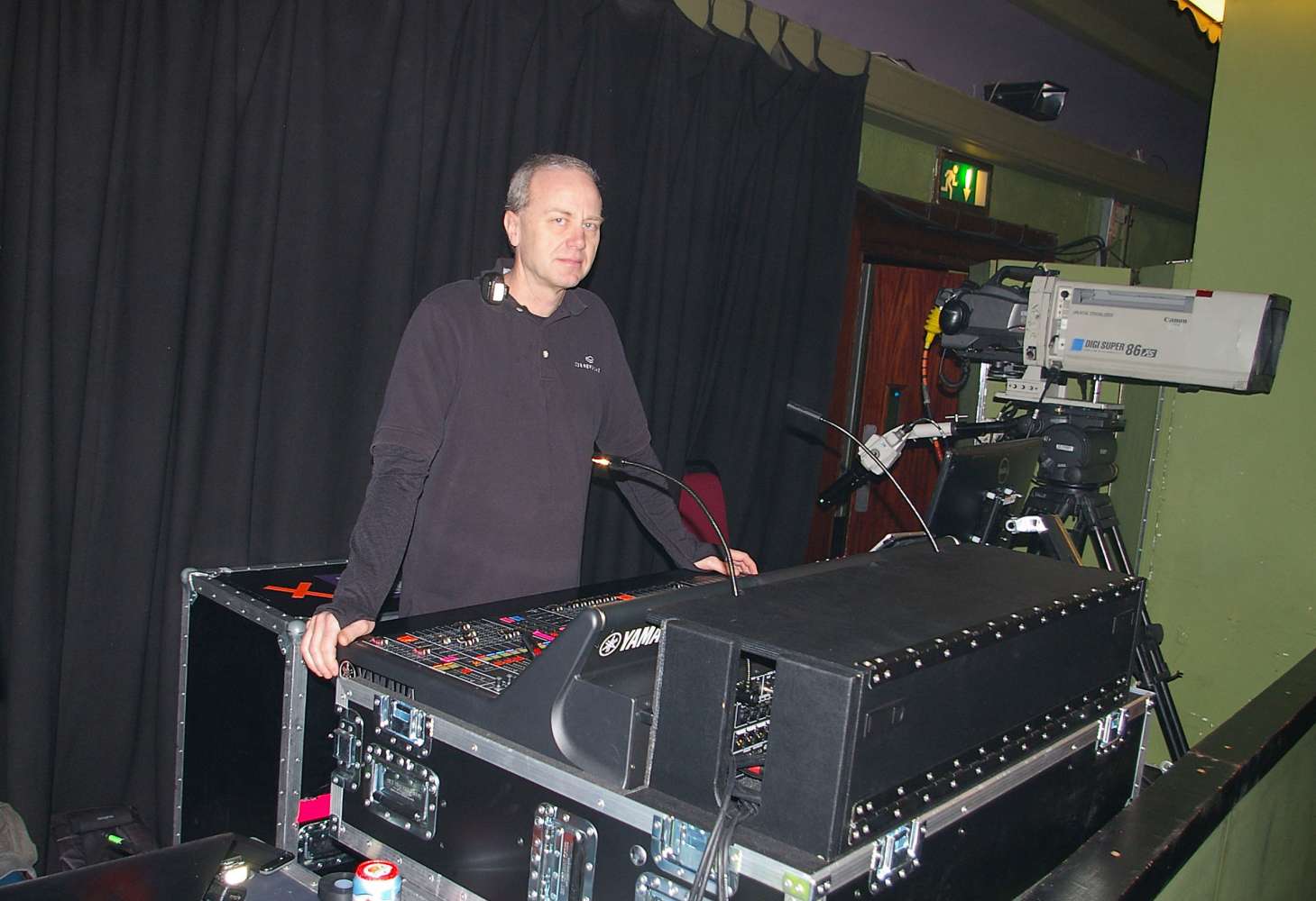 Donny Osmond’s tour manager and FOH engineer Chris Acton