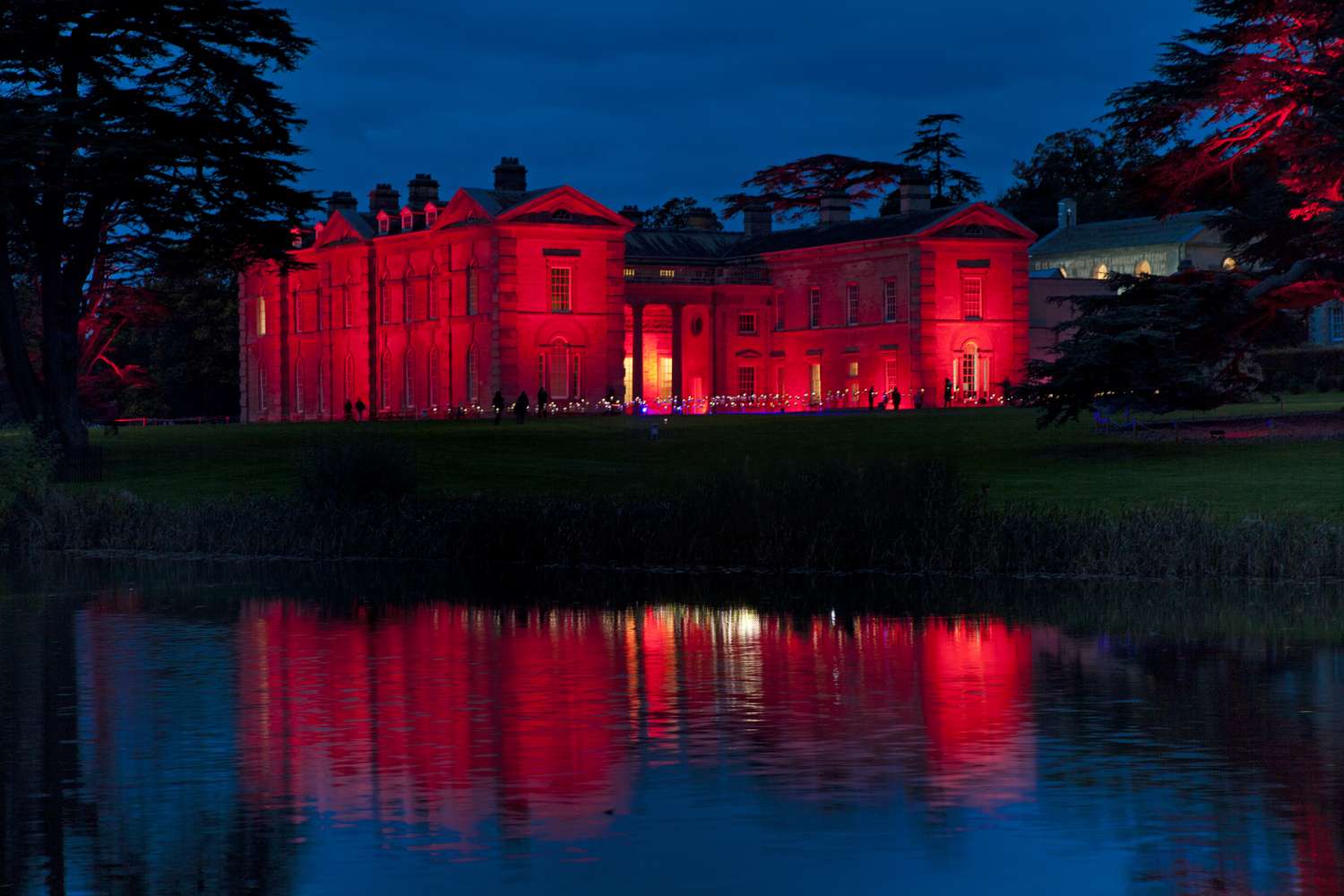 Compton Verney celebrated Capability’s legacy and brought it to life through a light ‘spectacular’ (photo: Jamie Woodley)