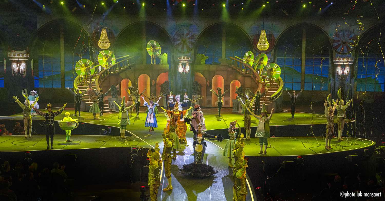 The musical Beauty & the Beast musical by Marmalade was staged in Hall 8 at Ghent Expo (photo: Luk Monsaert)