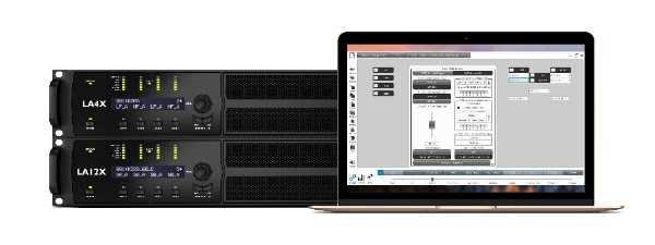 The Avnu-certified LA12X and LA4X amplified controllers include built-in AVB bridge functionality