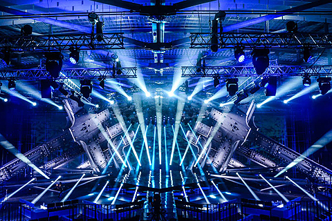 The Eurovision Melody show staged at the Gospodarsko Razstavisce exhibition centre in Ljubljana (photo: Crt Birsa)