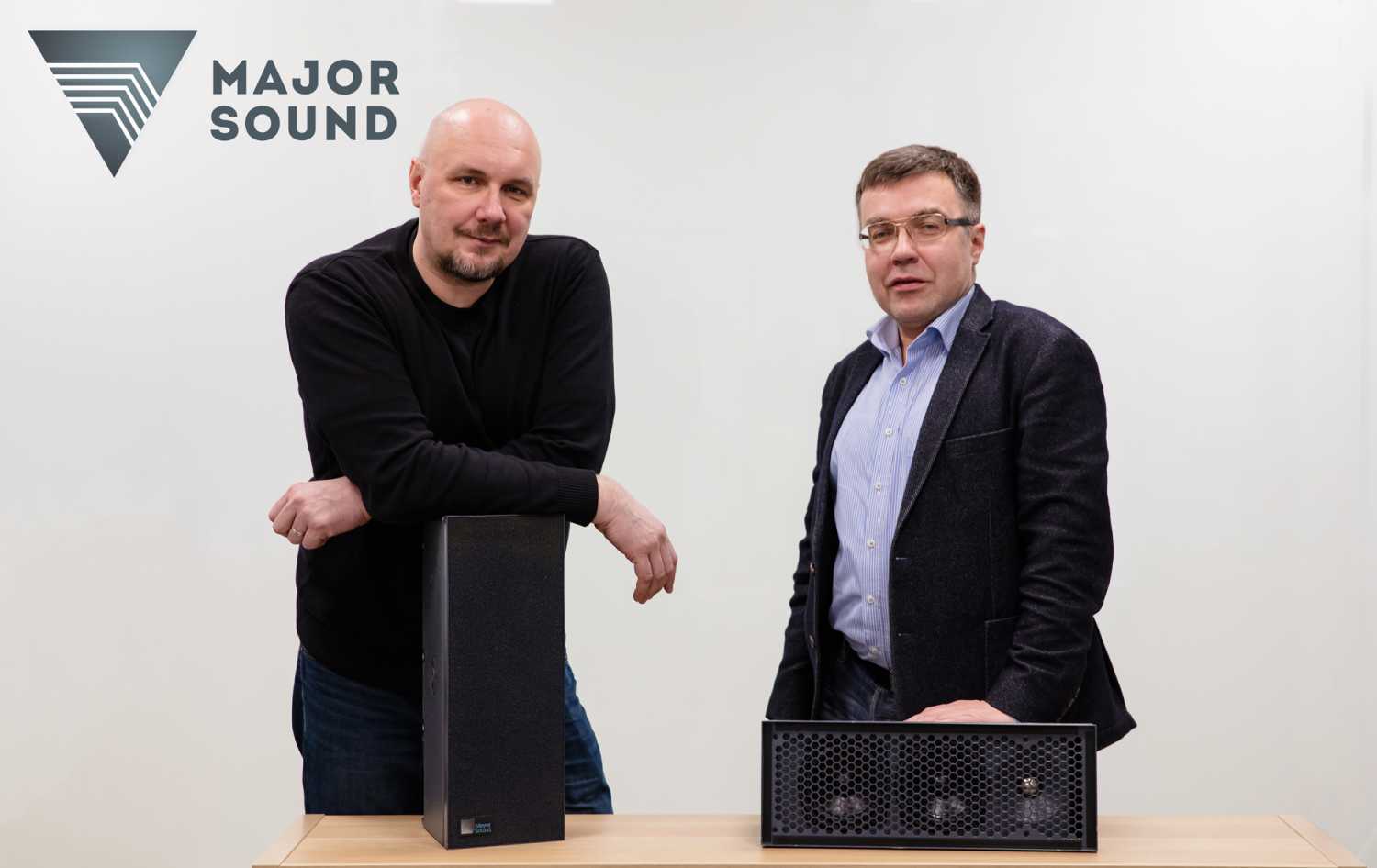 L-R: Alexander Khorev, managing director at Major Sound with Yaroslav Udovik, chief technical officer at Major Sound