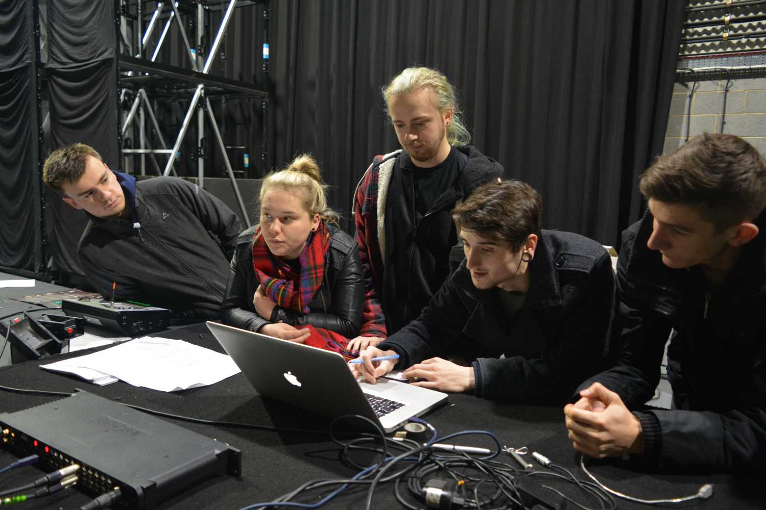 The Backstage Academy offers its students experience-based technical live industry training