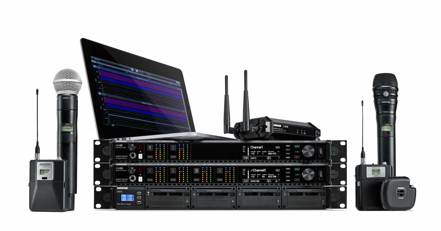 Shure’s Axient Digital Wireless System will be on show at PLASA Focus Leeds next month