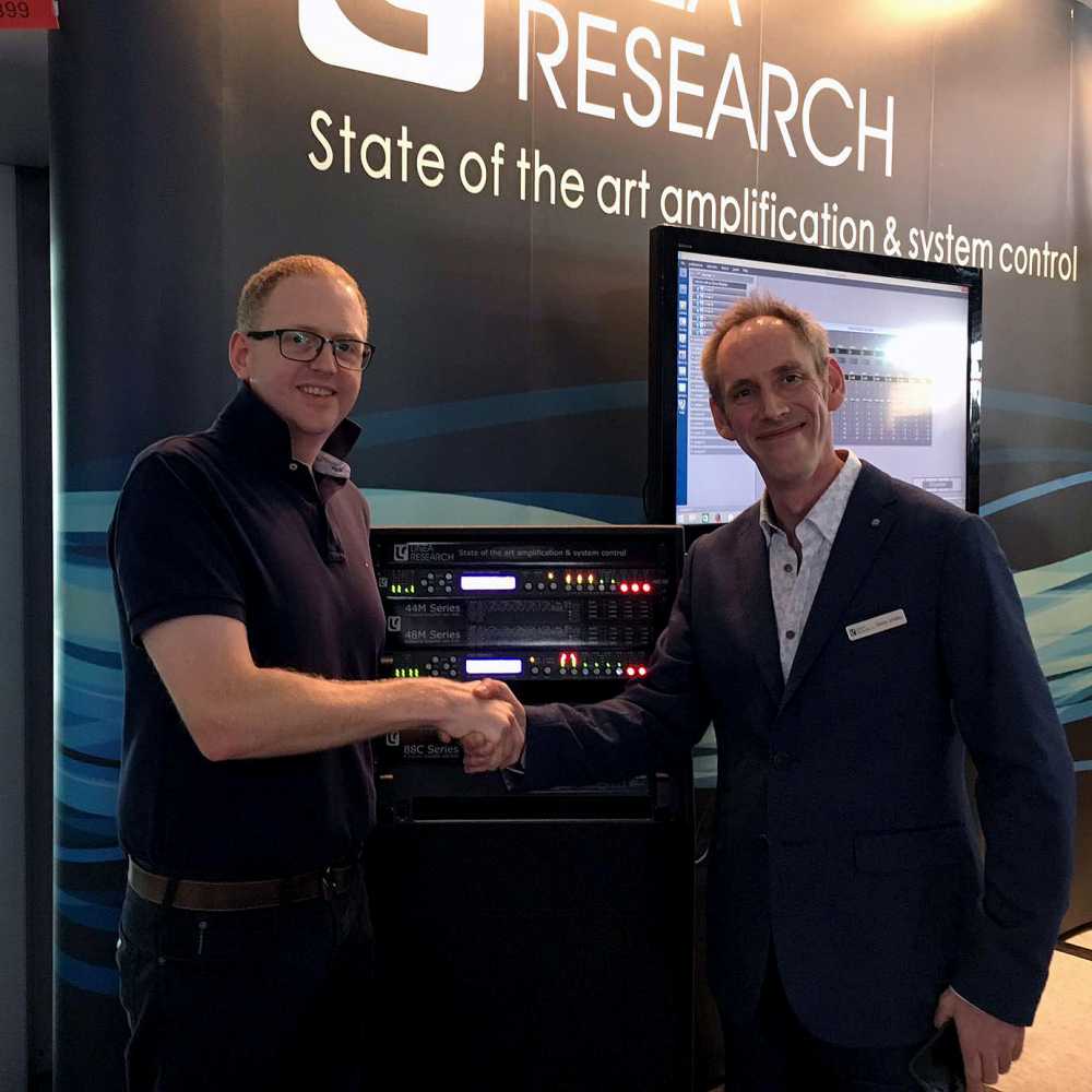 Brett Masters and Linea Research’s Davey Smalley at PL+S 2017