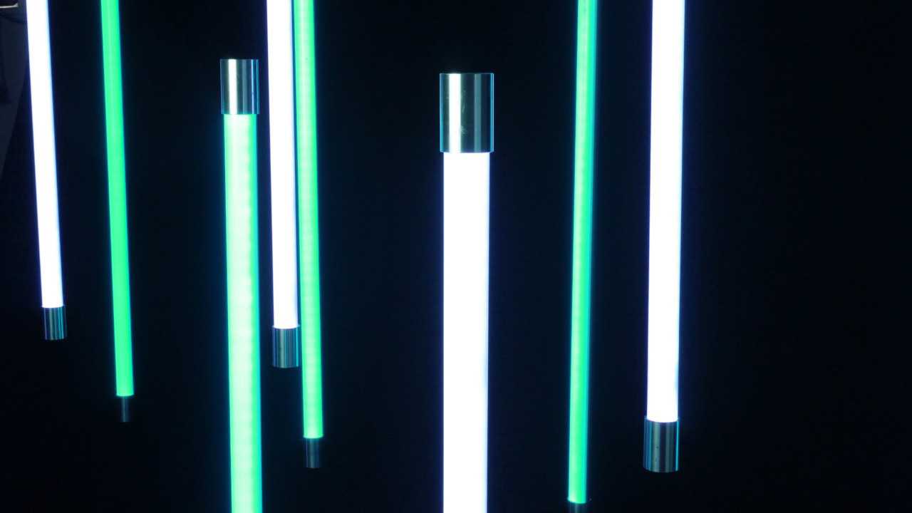 A key feature in the design was the inclusion of over 40 LED Creative Sigma Pulse Wands