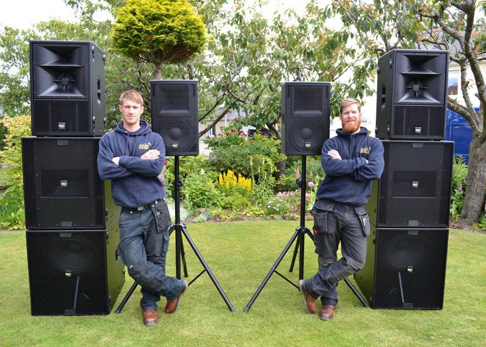 PA Sound Systems in Elgin is run by brothers Jamie and Ryan