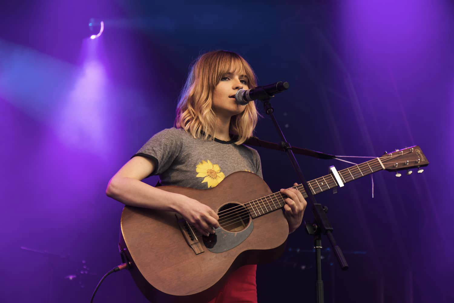 Main stage attractions included Gabrielle Aplin