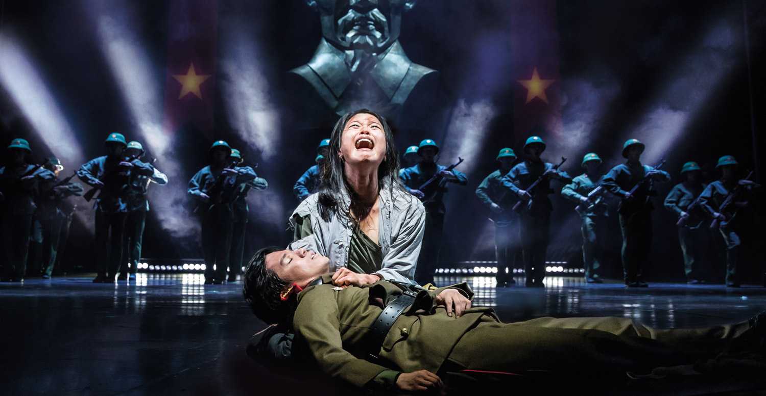 Miss Saigon is currently playing the Birmingham Hippodrome  (photo: Johan Persson)