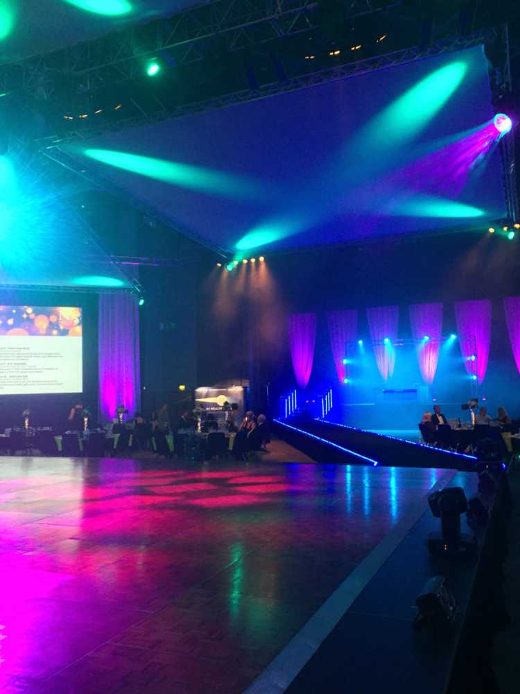 The first show was a Strictly Come Dancing style event at the ICC Birmingham