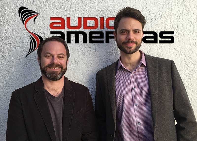Audio America’s Matthew Garfein and Sean Goldcamp