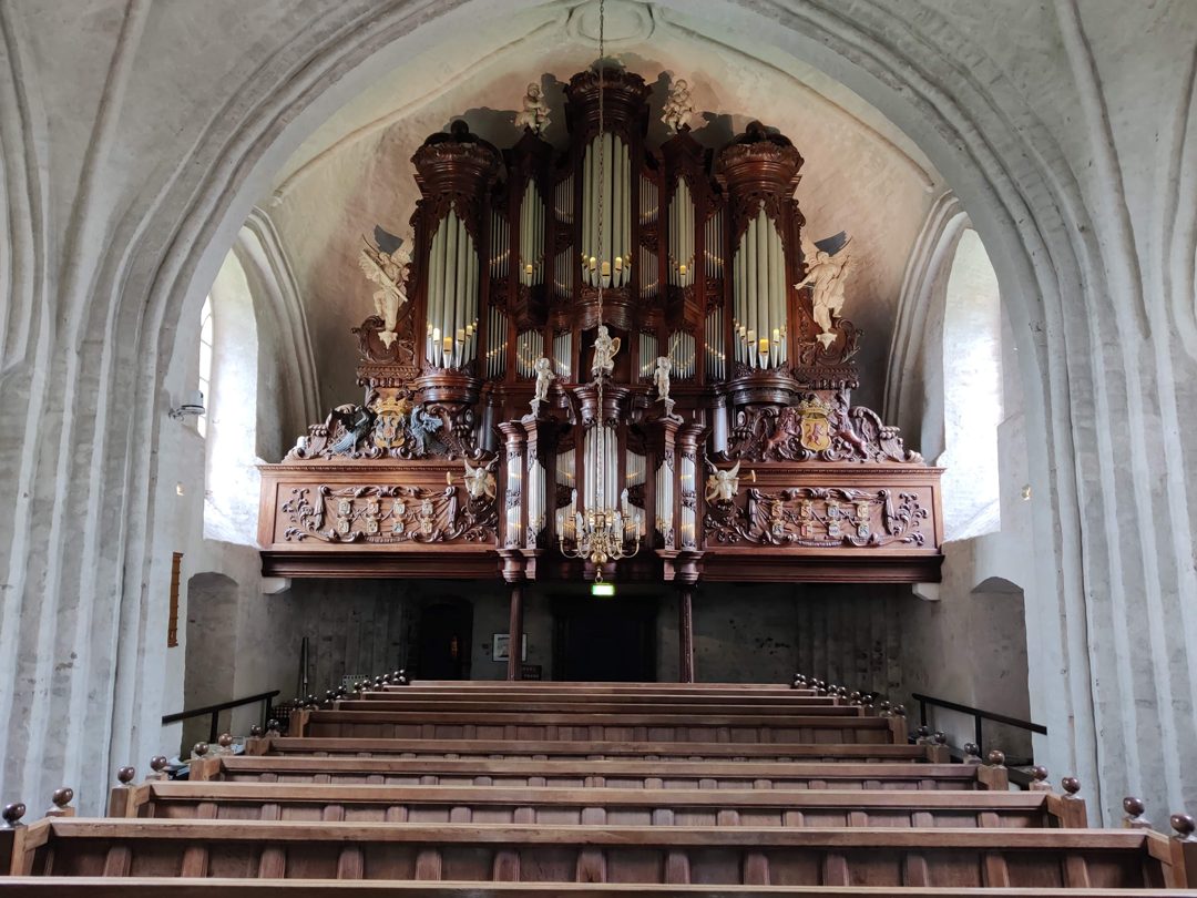 The church’s recently restored organ has been treasured by parishioners for generations