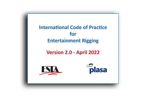 The updated International Code of Practice for Entertainment Rigging is available as a free download