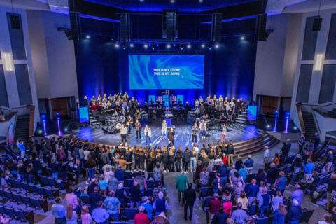 First Baptist Concord chose to install L-ISA immersive technology