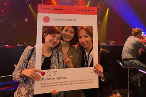 The Women in Lighting initiative raises the profile of female professionals in all lighting trades (photo: Ayrton)