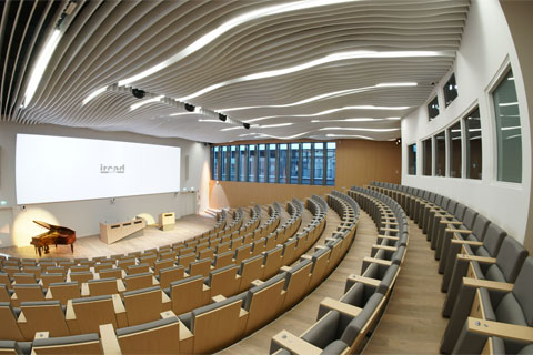 Christie Mirage 4K40-RGB pure laser projectors have been installed in the new extension to a research centre at IRCAD