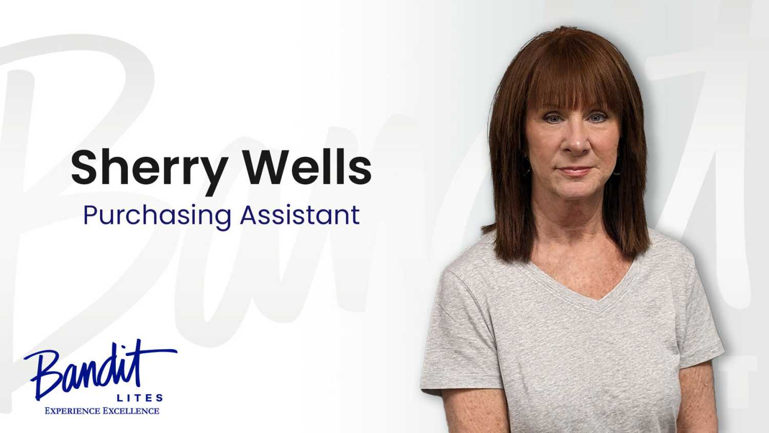 Sherry Wells - purchasing assistant