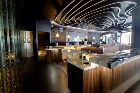 The new Jing is a restaurant by day and a club by night