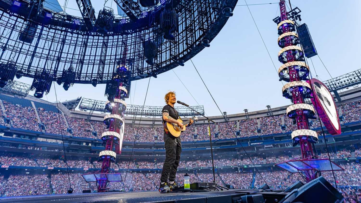 By the end of the North American leg, Ed Sheeran’s Mathematics tour will have logged 89 shows in 49 cities
