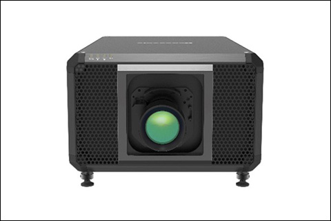 The PT-RQ50 3-chip DLP projector from Panasonic