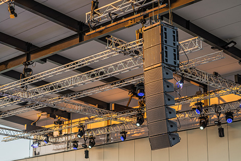 ‘The newly renovated setting called for a high-performance professional sound system’