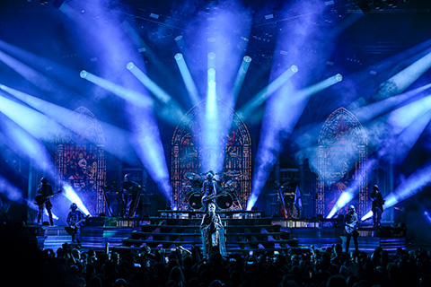 Ghost’s 27-date USA tour concluded at LA’s Kia Forum (photo: Steve Jennings)