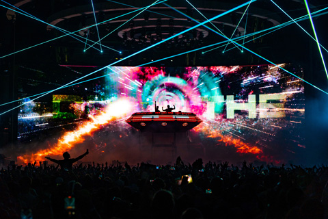 DJ duo Two Friends delivered two hi-energy sets in the Sahara Tent