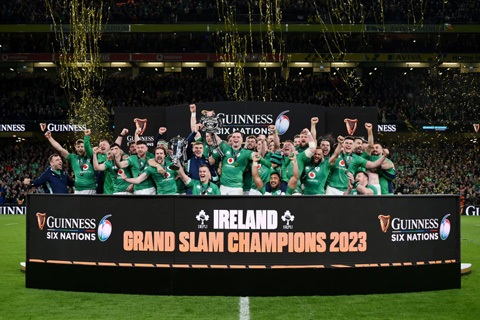 The 2023 Guinness Six Nations Championship saw Ireland take the ‘Grand Slam’ champions title