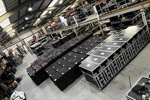 VME has become Martin Audio’s largest global rental partner of MLA systems