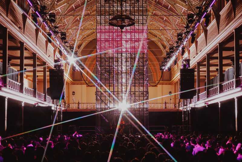 Festival events were staged at the Royal Exhibition Building in Melbourne (photo: Duncan Jacob)