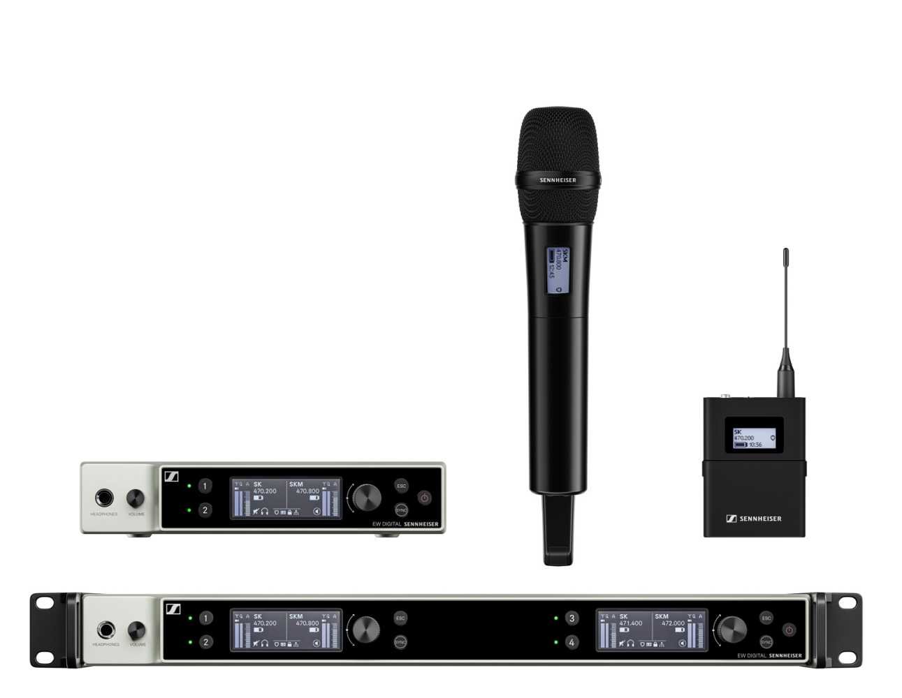 Transmitters and receivers of the EW-DX series