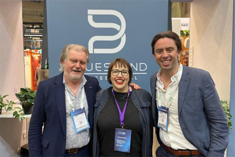 Graeme Harrison (VP and GM of Bluesound Professional), Ali Charters (business manager Sound Technology and Steve Fay (MD Sound Technology)