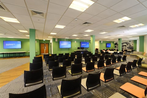 Newcastle University Audio Visual Department consulted with Audiologic on the design and equipment specification