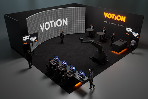 Brompton Technology will co-exhibit with creative studio partner, Votion Studios, alongside AOTO and Disguise