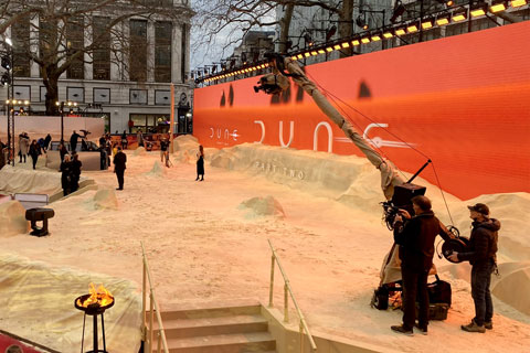 Shifting sands in Leicester Square