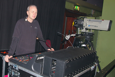 Donny Osmond’s tour manager and FOH engineer Chris Acton