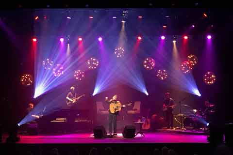 Erick Baker serenaded a sold out crowd at Knoxville’s historic Bijou Theatre