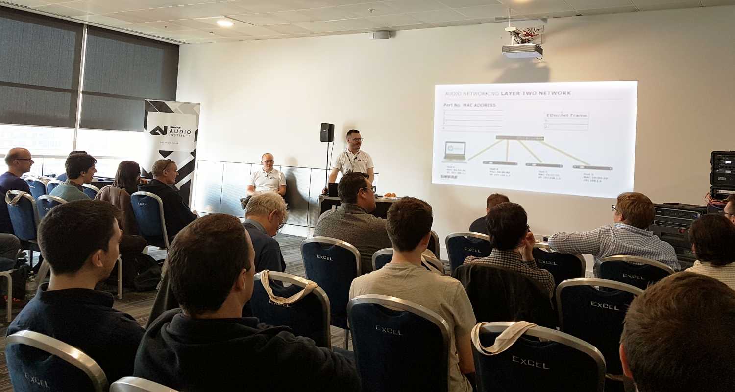 Audio Networking Mastered is the latest in a series of educational events from Shure Audio Institute held across the UK and Ireland