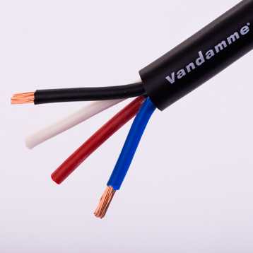 The Van Damme Black Series reduced OD 2- and 4-core 4mm cables are engineered to have the lowest possible overall diameter