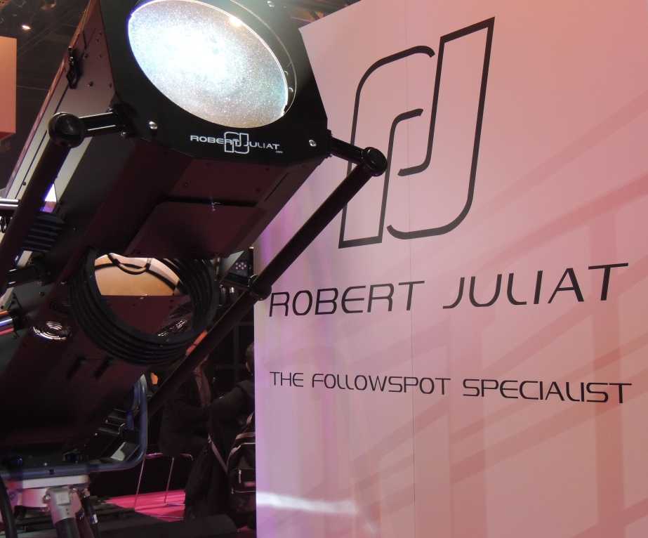 Robert Juliat, the followspot specialist, unveiled new powerful 600W LED followspots, Oz and Alice at Prolight+Sound 2017