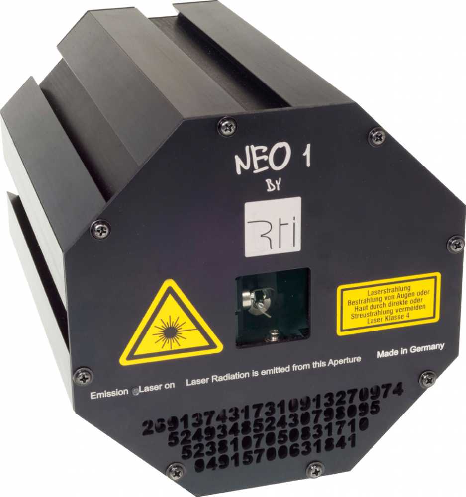 The RTI Neo One is designed as a multi-projector-laser-system: Several units can be attached to each other with a quick-lock system.