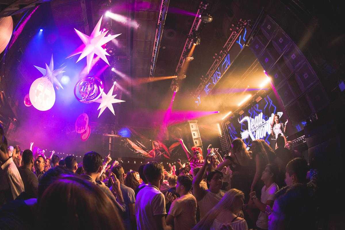 The venue features over three levels of purpose-built clubbing space