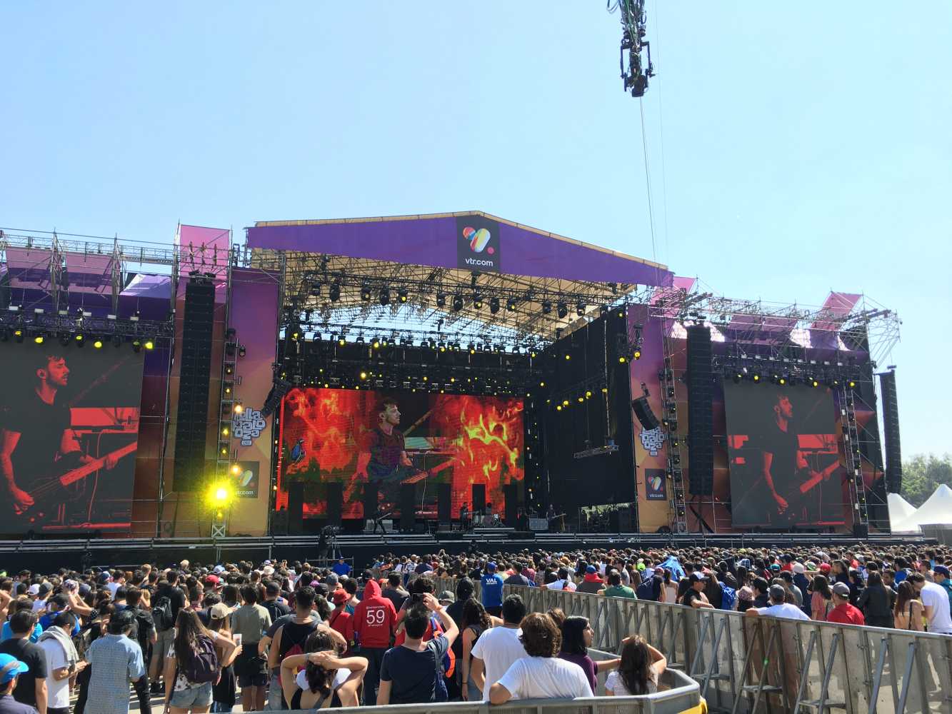 This year’s Lollapalooza Chile attracted the biggest crowd in the festival’s history