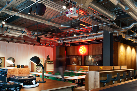 The heart of Spiritland is its sound system