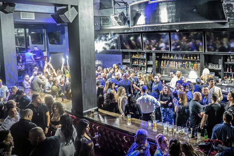 The Hudson Ultra Bar chose Sound Force Series loudspeakers from D.A.S. Audio.