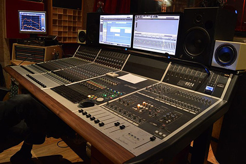 Liquidstudio has the first Audient ASP8024 Heritage desk to be installed in Germany
