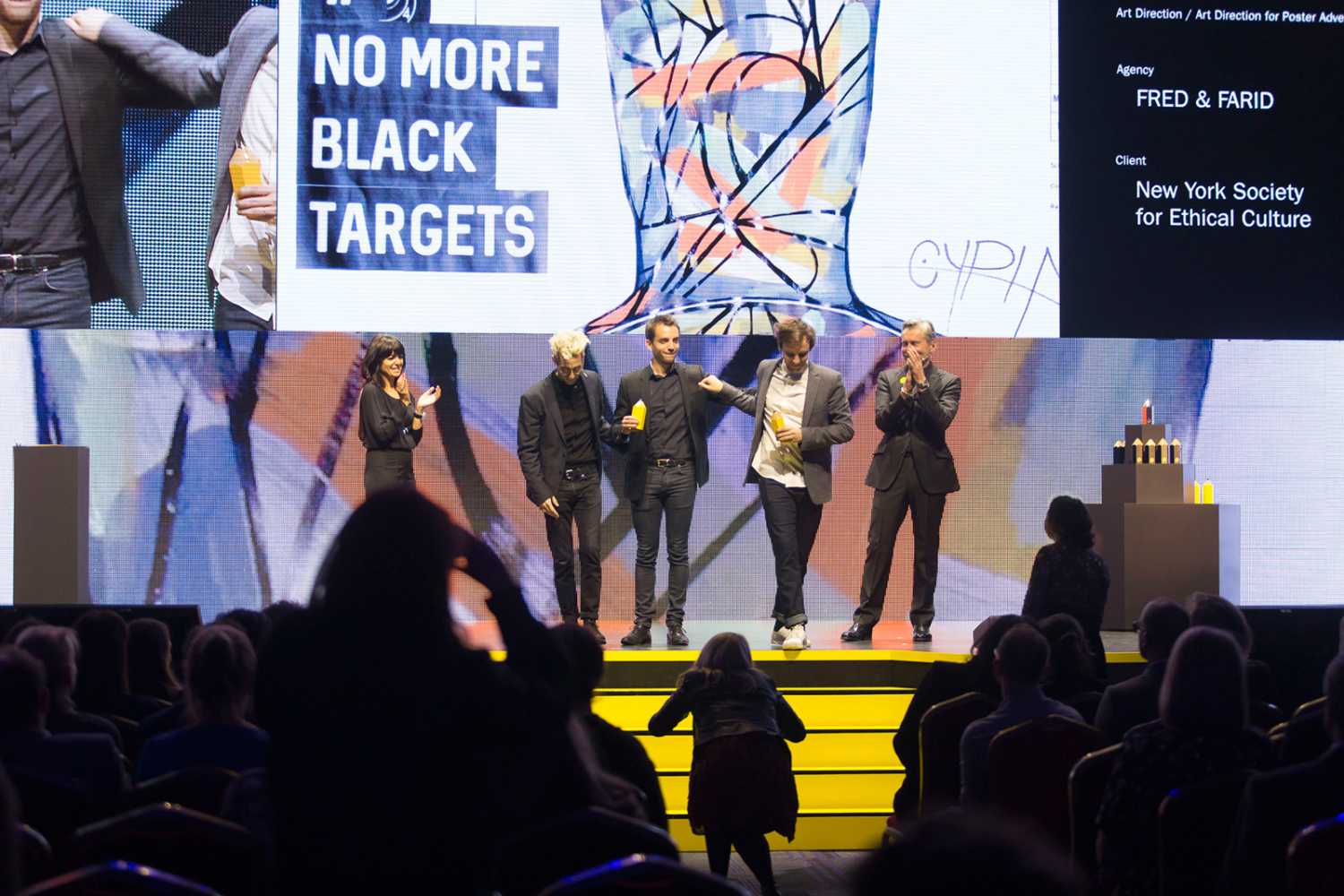 The 55th D&AD Professional Awards Ceremony took place at Troxy, London