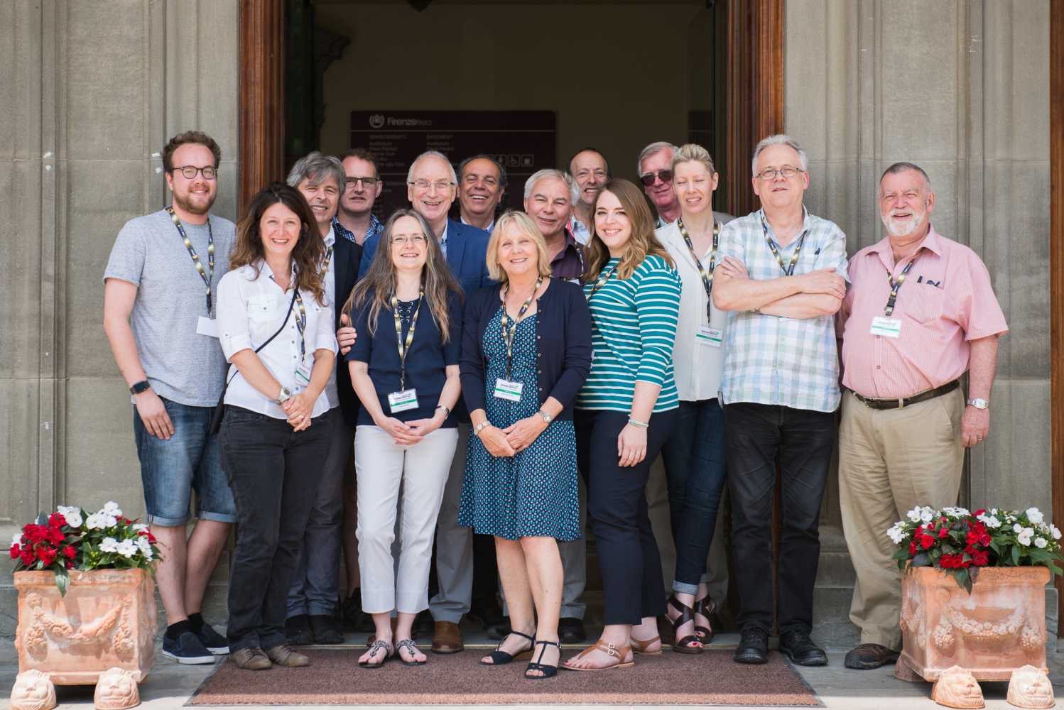 The Showlight committee at the Palazzo dei Congressi, Firenze